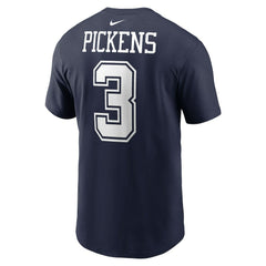 George Pickens Dallas Cowboys Name & Number T-Shirt - Navy - Nike