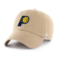 47 brand Indiana Pacers '47 Primary Logo Clean Up Adjustable Hat Khaki