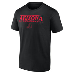 Arizona Diamondbacks Stranger Things Logo Lockup T-Shirt Outlet