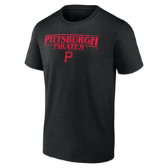 Pittsburgh Pirates Stranger Things Logo Lockup T-Shirt Near Me