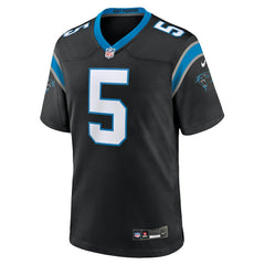 Rico Dowdle Carolina Panthers Team Game Jersey - Black - Nike