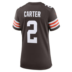 DeAndre Carter Cleveland Browns Women's Team Game Jersey - Brown - Nike