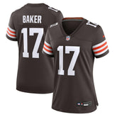 Jerome Baker Cleveland Browns Women's Team Game Jersey - Brown - Nike