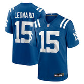 Riley Leonard Indianapolis Colts Team Game Jersey - Royal - Nike