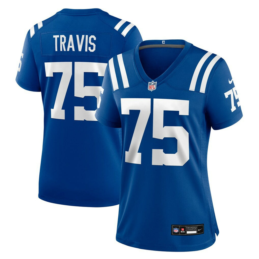 Jalen Travis Indianapolis Colts Women's Team Game Jersey - Royal - Nike