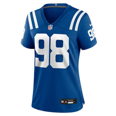 Eric Johnson II Indianapolis Colts Women's Team Game Jersey - Royal - Nike