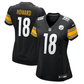 Will Howard Pittsburgh Steelers Women's Team Game Jersey - Black - Nike