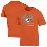 Miami Dolphins Champion Football T-Shirt - Orange - NFL