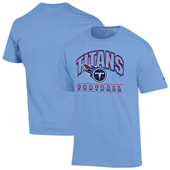 Tennessee Titans Champion Football T-Shirt - Light Blue - NFL