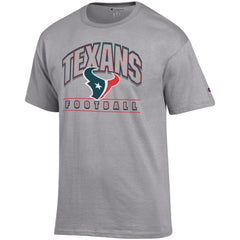 Houston Texans Champion Football T-Shirt - Heather Gray - NFL