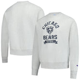 Chicago Bears Champion Reverse Weave Fleece Pullover Sweatshirt - Heather Gray - NFL
