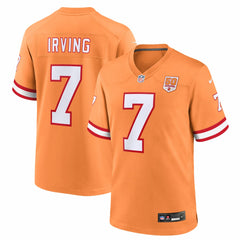 Bucky Irving Tampa Bay Buccaneers 50th Season Game Jersey - Creamsicle - Nike