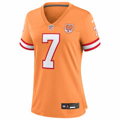 Bucky Irving Tampa Bay Buccaneers Women's 50th Season Game Jersey - Creamsicle - Nike