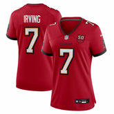 Bucky Irving Tampa Bay Buccaneers Women's 50th Season Team Game Jersey - Red - Nike