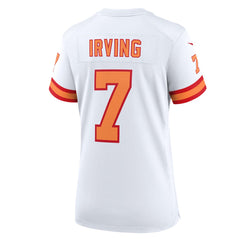 Bucky Irving '76 Tampa Bay Buccaneers Women's 50th Season Game Jersey - White - Nike