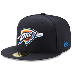 New Era Oklahoma City Thunder 2025 NBA Finals Champions Side Patch 59FIFTY Fitted Hat Navy
