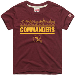 Washington Commanders Homage Youth Love Sign x ASL 2.0 Tri-Blend T-Shirt - Burgundy - NFL