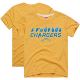 Los Angeles Chargers Homage Youth Love Sign x ASL 2.0 Tri-Blend T-Shirt - Gold - NFL
