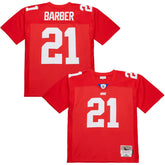 Tiki Barber New York Giants 2004 Legacy Replica Jersey - Red - Mitchell & Ness