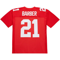 Tiki Barber New York Giants 2004 Legacy Replica Jersey - Red - Mitchell & Ness