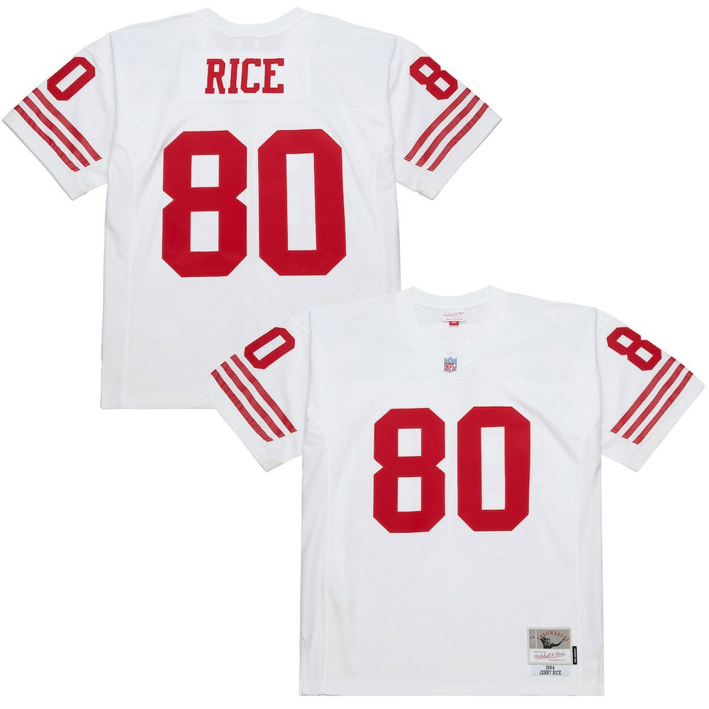 Jerry Rice San Francisco 49ers 1994 Legacy Replica Jersey - White - Mitchell & Ness