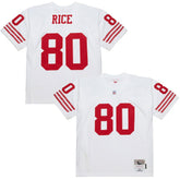 Jerry Rice San Francisco 49ers 1994 Legacy Replica Jersey - White - Mitchell & Ness