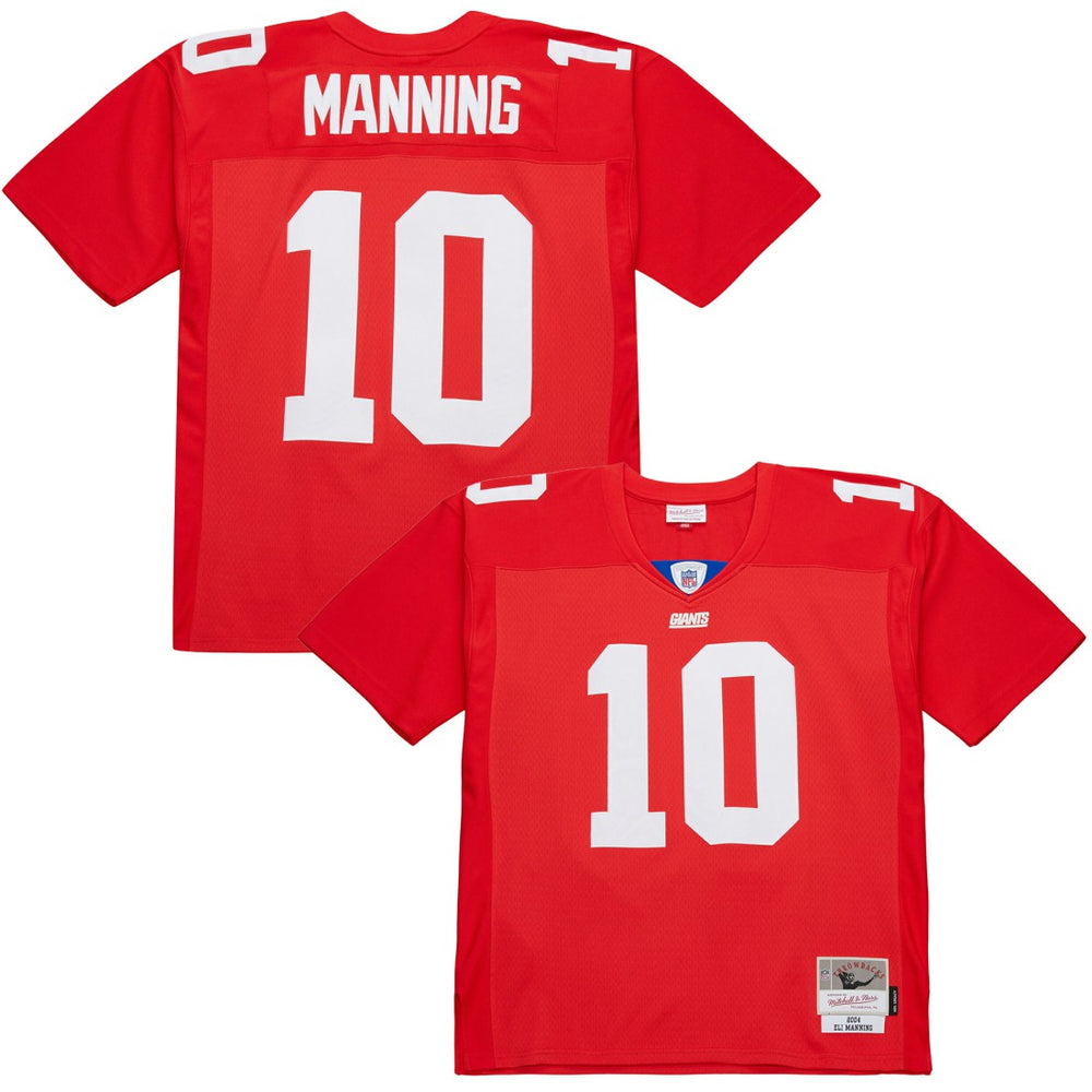 Eli Manning New York Giants 2004 Legacy Replica Jersey - Red - Mitchell & Ness