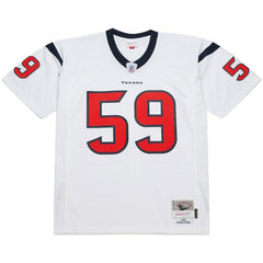 DeMeco Ryans Houston Texans 2006 Legacy Replica Jersey - White - Mitchell & Ness