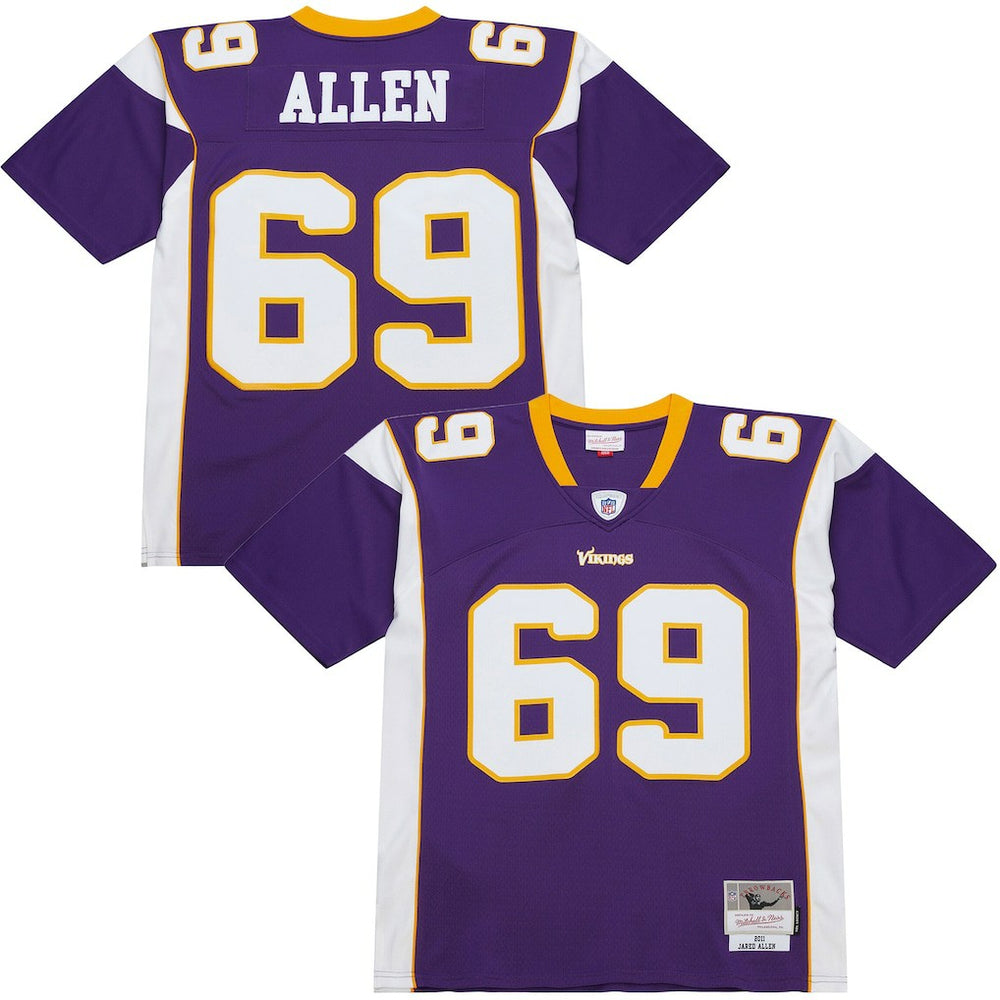 Jared Allen Minnesota Vikings 2011 Legacy Replica Jersey - Purple - Mitchell & Ness