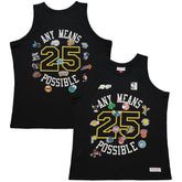 Mitchell & Ness x NBA x AMP Mesh Tank Top Black