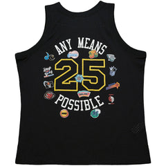 Mitchell & Ness x NBA x AMP Mesh Tank Top Black