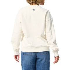 Dallas Cowboys Terez Unisex Technicolor Crewneck Sweatshirt - White - NFL