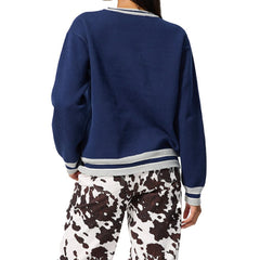 Dallas Cowboys Terez Unisex Logo Crew Neck Sweater - Navy - NFL