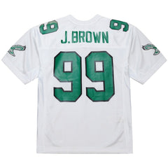 Jerome Brown Philadelphia Eagles 1991 Authentic Throwback Retired Player Jersey - White - Mitchell & Ness