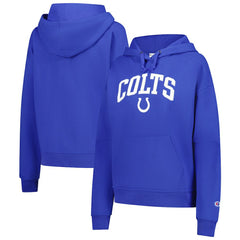 Indianapolis Colts Champion Women's Powerblend Hoodie - Royal - NFL