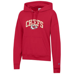 Kansas City Chiefs Champion Women's Powerblend Hoodie - Red - NFL