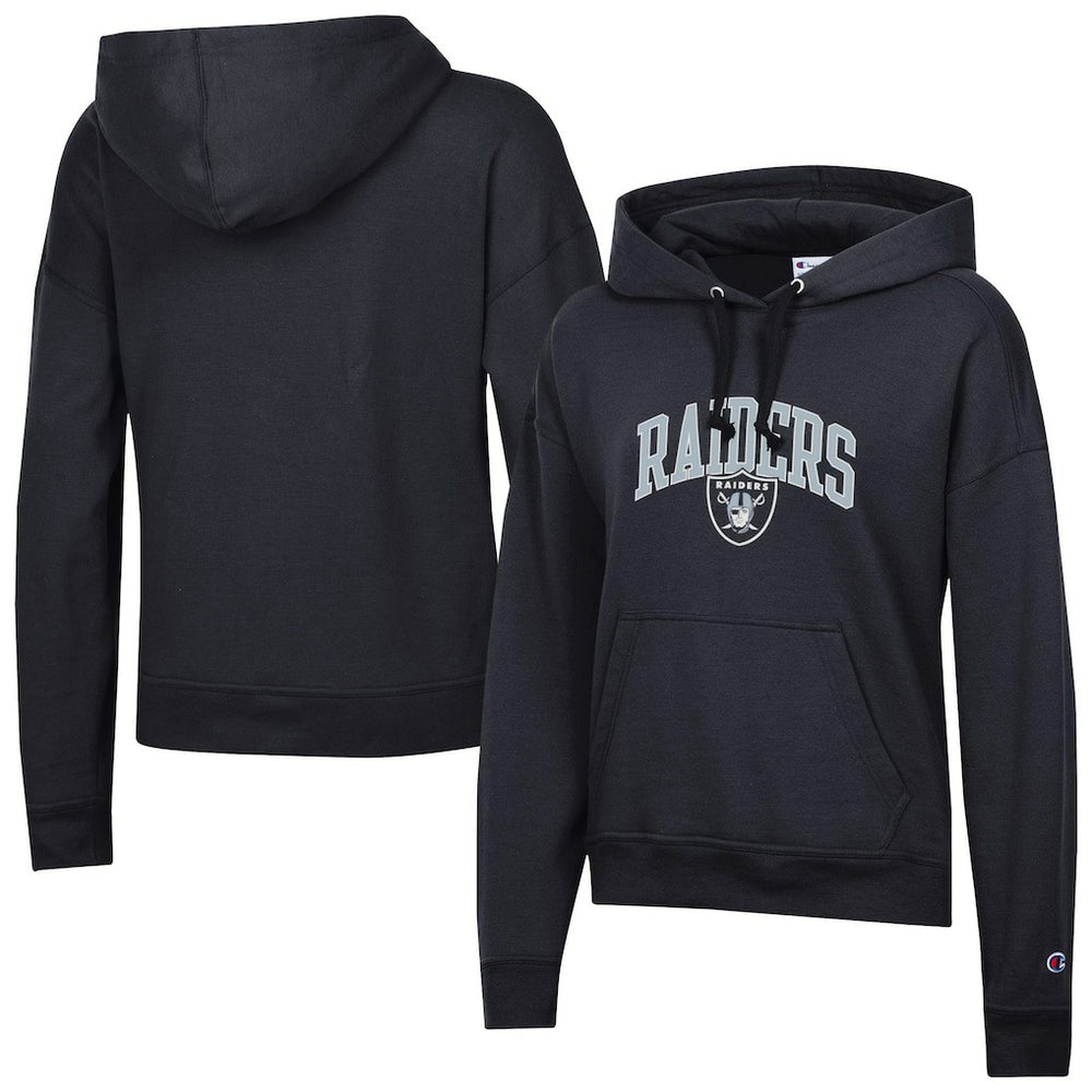 Las Vegas Raiders Champion Women's Powerblend Hoodie - Black - NFL