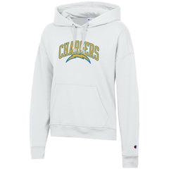 Los Angeles Chargers Champion Women's Powerblend Hoodie - White - NFL