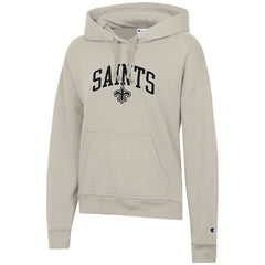 New Orleans Saints Champion Women's Powerblend Hoodie - Natural - NFL