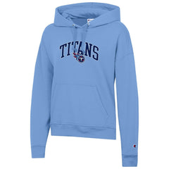 Tennessee Titans Champion Women's Powerblend Hoodie - Light Blue - NFL