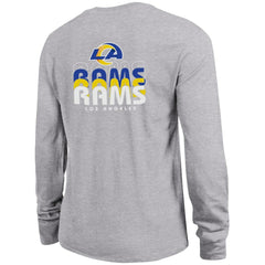 Los Angeles Rams Champion Women's Core Long-Sleeve T-Shirt - Heather Gray - NFL