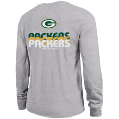 Green Bay Packers Champion Women's Core Long-Sleeve T-Shirt - Heather Gray - NFL
