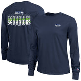 Seattle Seahawks Champion Women's Core Long-Sleeve T-Shirt - College Navy - NFL