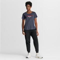 Minnesota Twins Nike Women's Arched Tri-Blend T-Shirt for sale