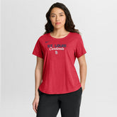 St. Louis Cardinals Nike Women's Arched Tri-Blend T-Shirt Online