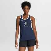 Detroit Tigers Nike Women's Tri-Blend Dri-FIT Racerback Tank Top Sale