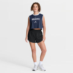 Atlanta Braves Nike Women's Primetime Loose Dri-FIT Cropped Tank Top Near Me