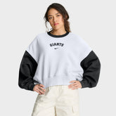 San Francisco Giants Nike Women's Oversized High Hip Fleece Sweatshirt Discount