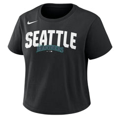 Seattle Mariners Nike Women's Mod Cropped T-Shirt Outlet