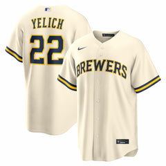 Christian Yelich Milwaukee Brewers Nike Home Replica Jersey Near Me